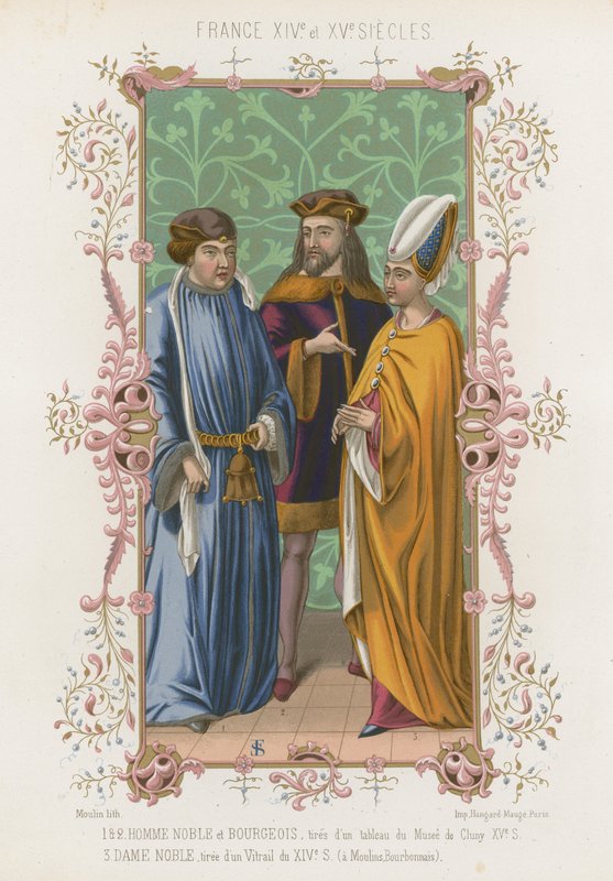 Soylu, Burjuvazi ve soylu bir kadın by French School