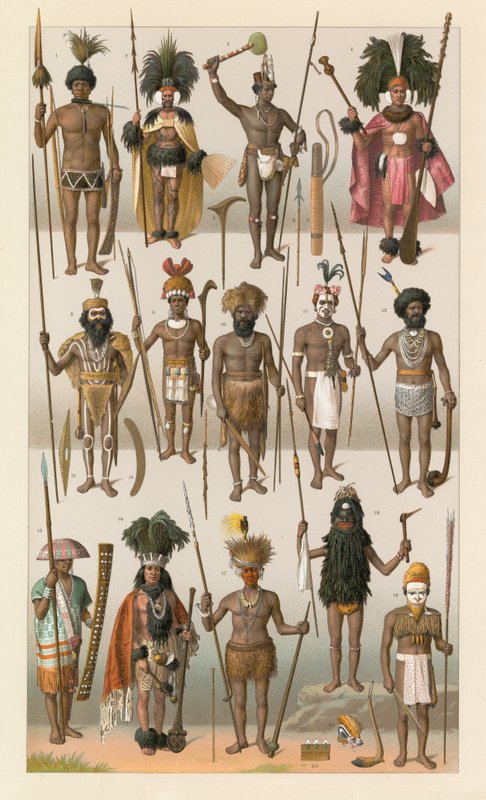 Okyanusya Kostümü by French School