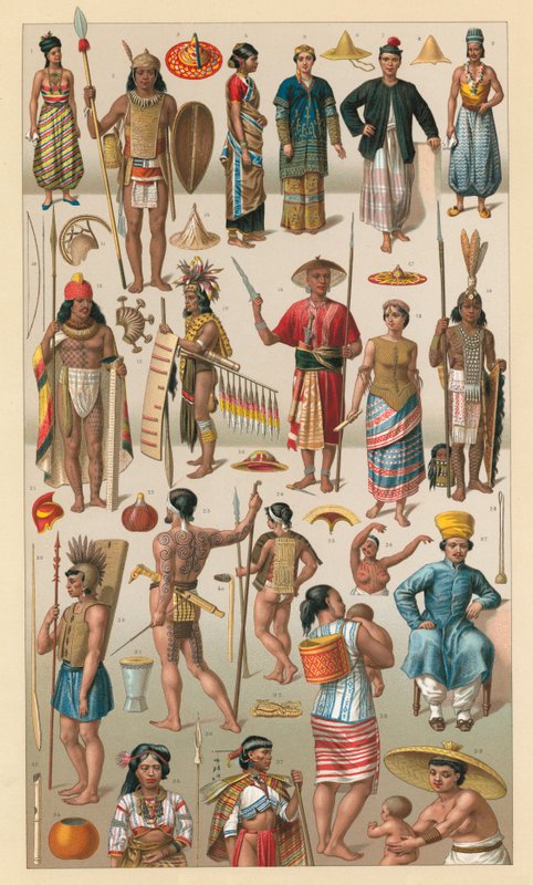 Okyanusya Kostümü by French School
