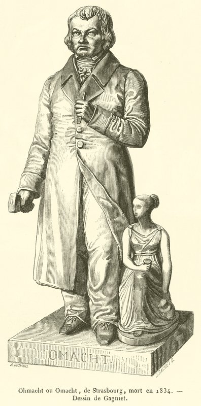 Ohmacht ou Omacht, de Strasbourg, mort en 1834 (gravür) by French School