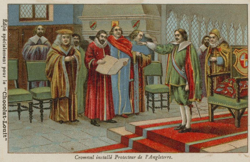 Oliver Cromwell İngiltere, İskoçya ve İrlanda