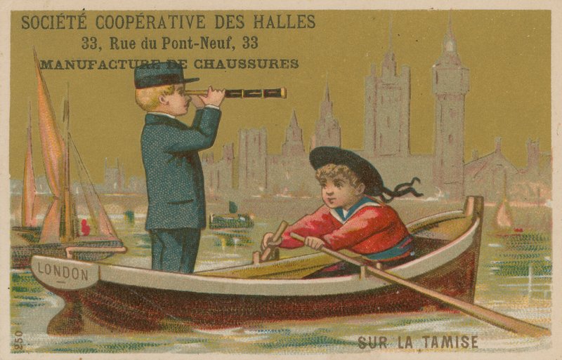 Thames üzerinde by French School