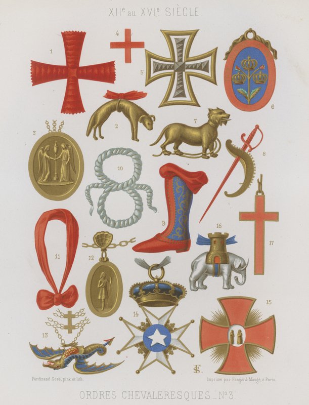 Şövalyelerin Emirleri by French School