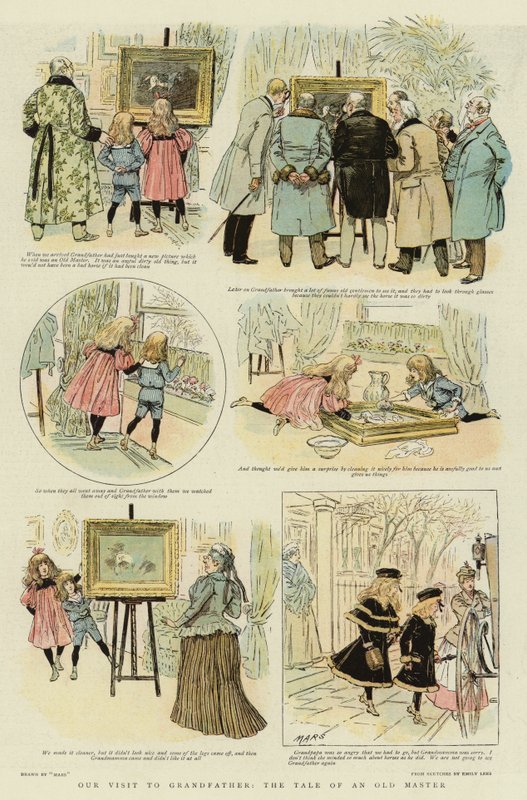 Büyükbaba, Eski Bir Ustanın Öyküsü ziyaretimiz (renkli taş) by French School