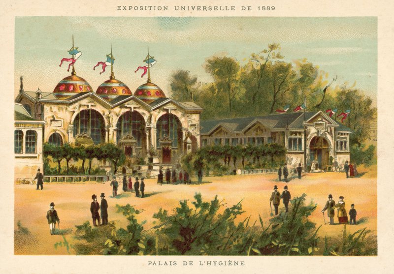 Hijyen Sarayı, Exposition Universelle 1889, Paris by French School