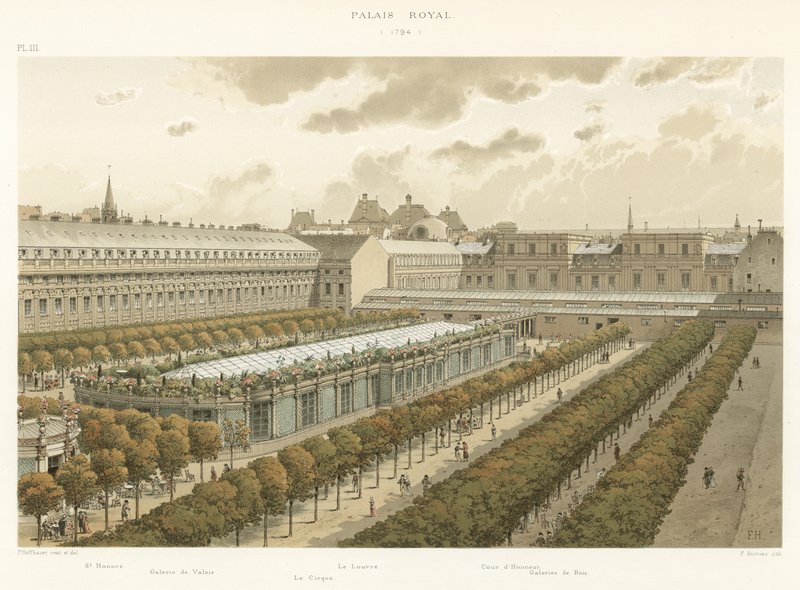 Kraliyet Sarayı, 1794 by French School