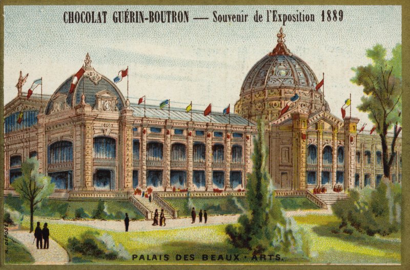 Güzel Sanatlar Sarayı (chromolitho) by French School