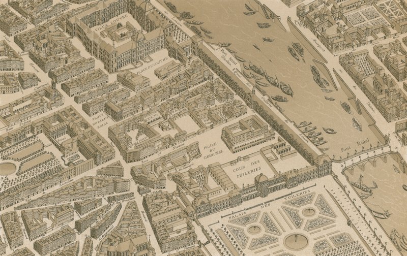 Paris, 1730 by French School
