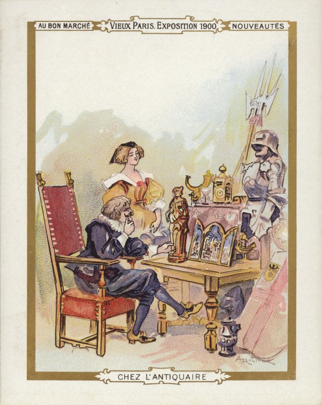 Paris Fuarı 1900, Antikalar by French School