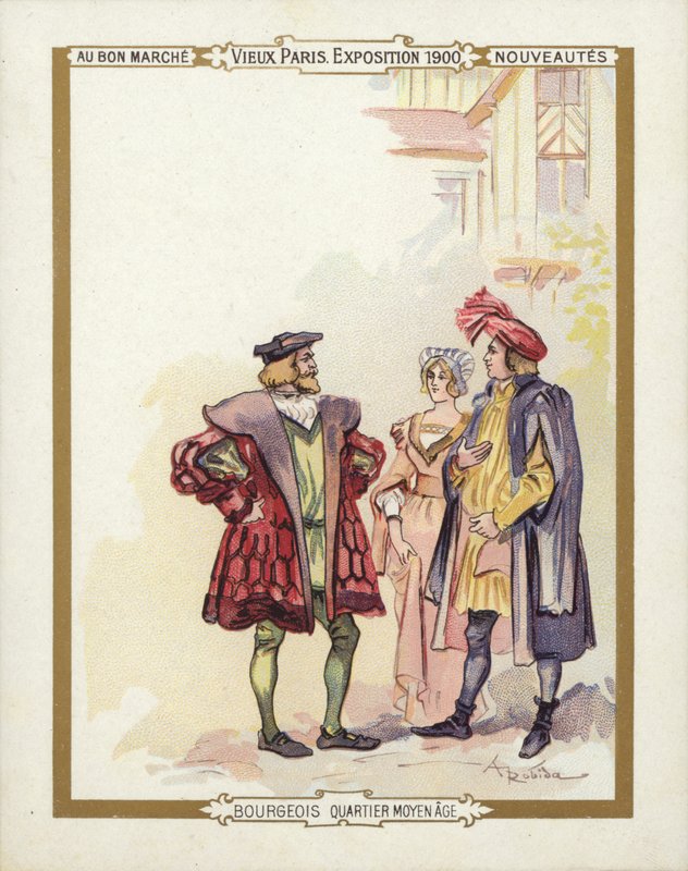 Paris Sergisi 1900, Konuşmada by French School