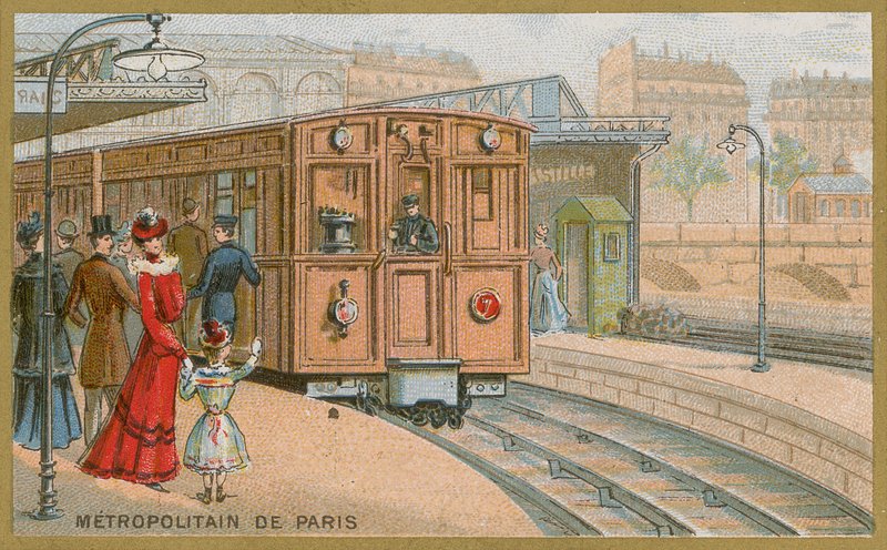 Paris Metrosu by French School