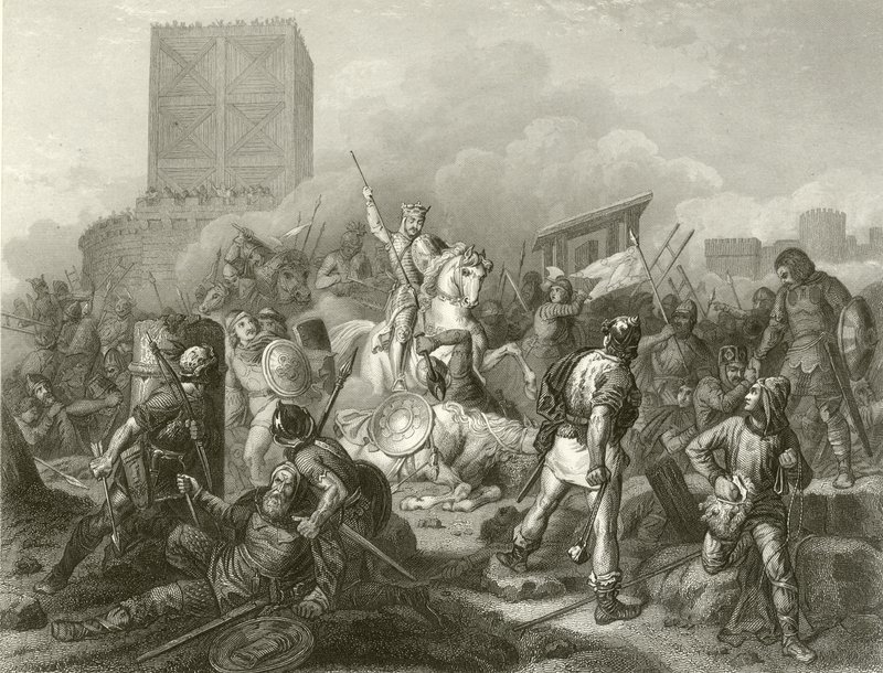 Paris, Normanlar tarafından kuşatıldı, 885 by French School
