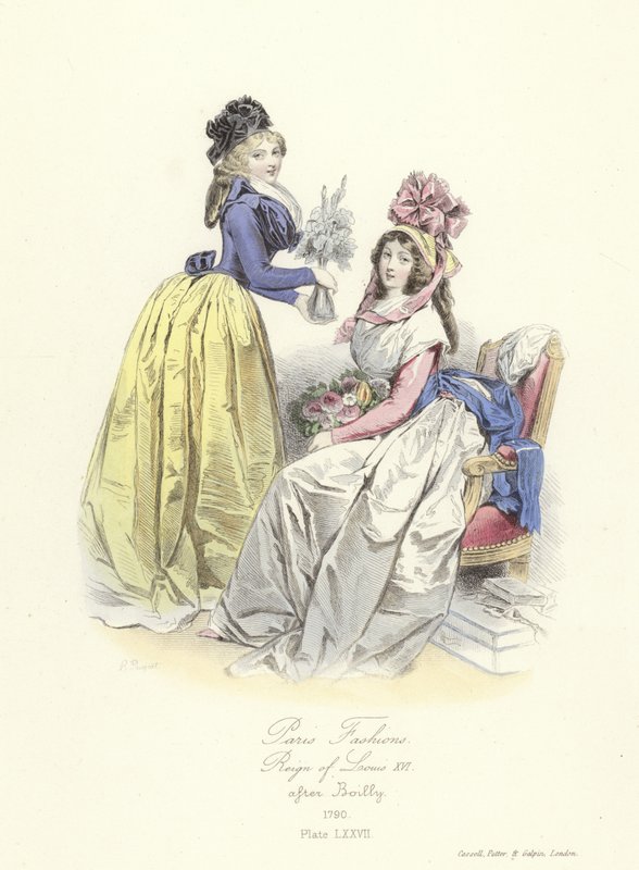 Paris modası, Louis XIV saltanatı by French School