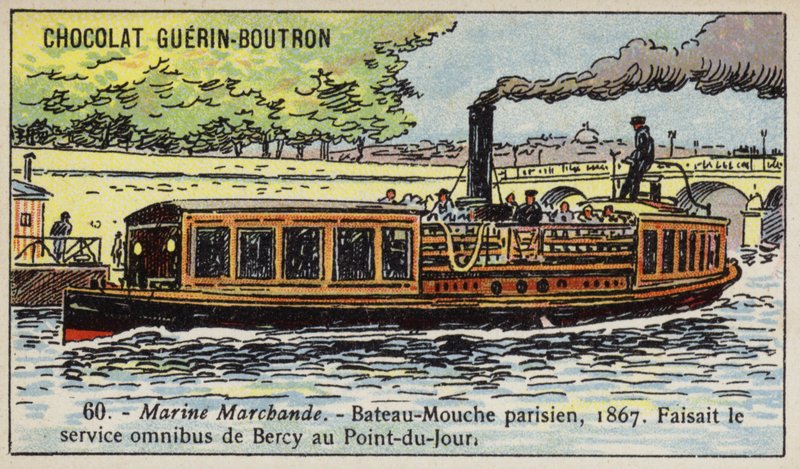 Paris nehir teknesi by French School