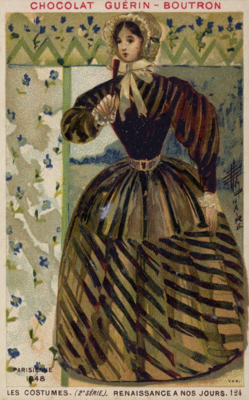 Paris modası, 1848 by French School