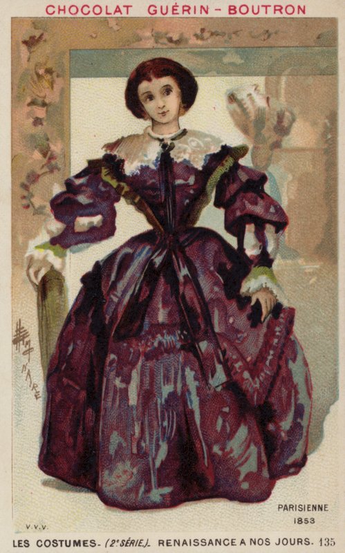 Paris modası, 1853 by French School