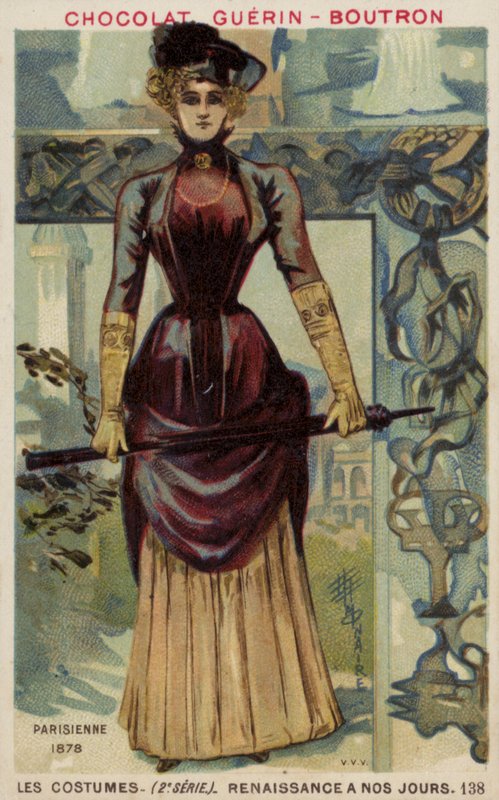 Paris modası, 1878 by French School