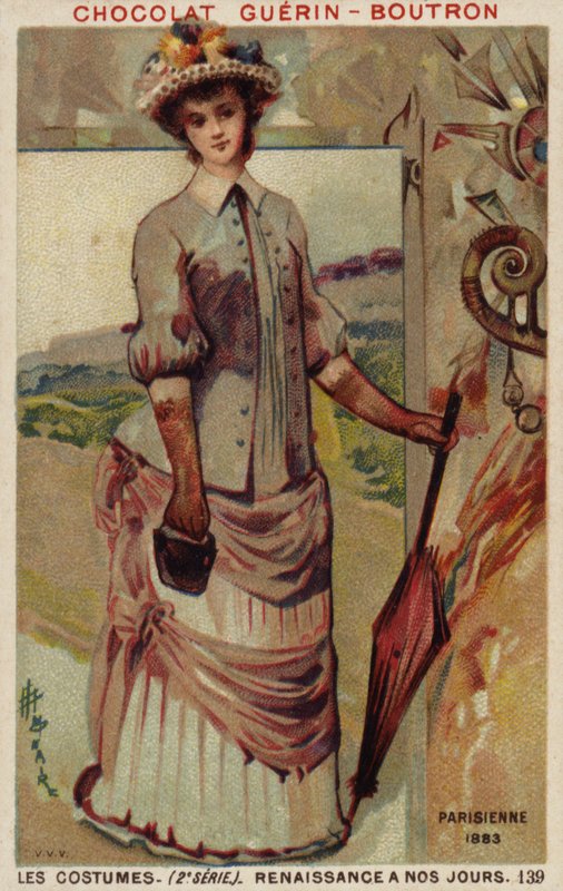 Paris modası, 1883 by French School