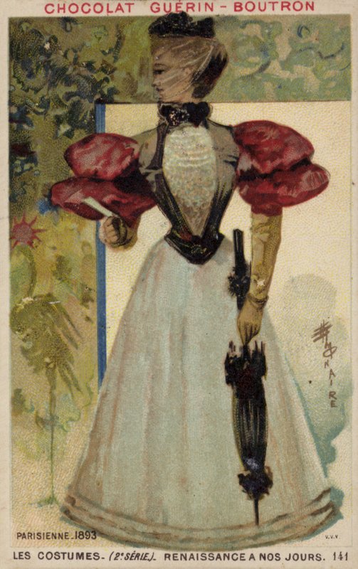 Paris modası, 1893 by French School