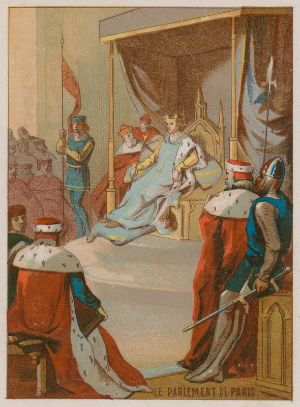 Paris Parlamentosu by French School
