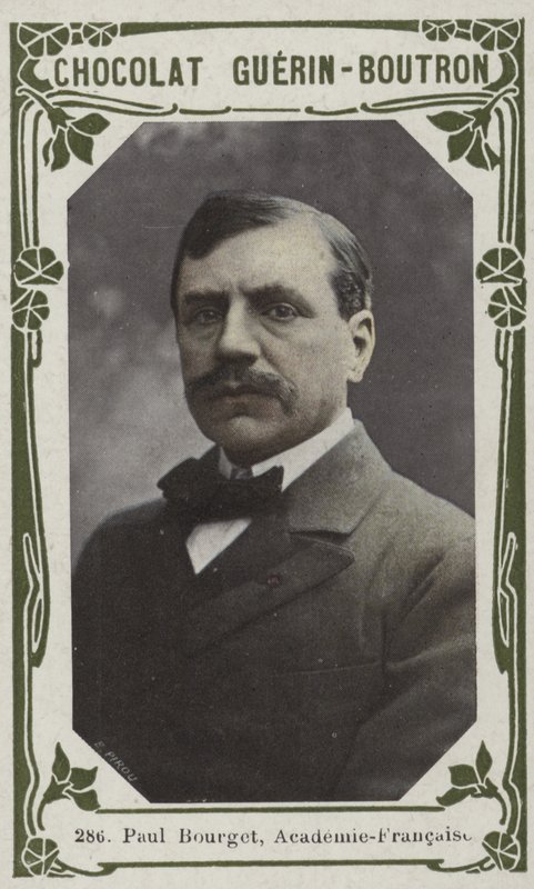 Paul Bourget, Academie-Francaise (renkli fotoğraf) by French School