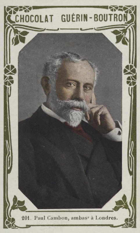 Paul Cambon, Londra Büyükelçisi (renkli fotoğraf) by French School