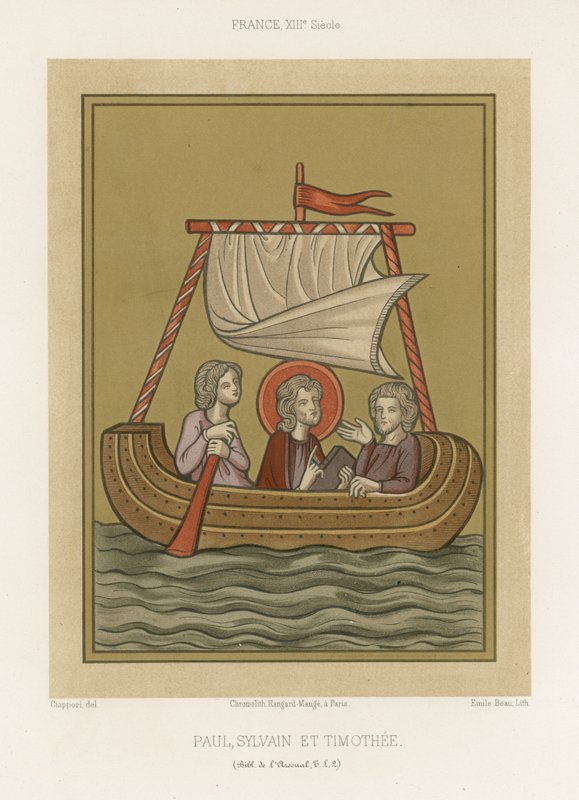 Paul, Silas ve Timoteos by French School