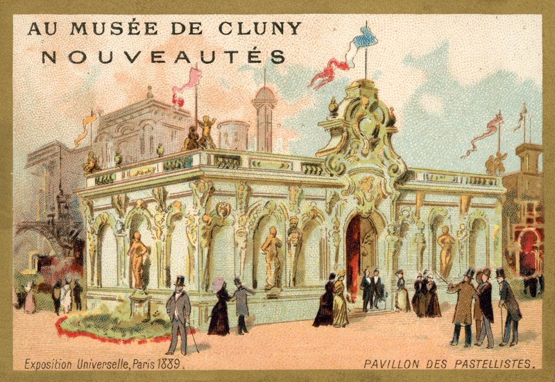 Pastelistler Pavyonu, Evrensel Sergi, Paris by French School