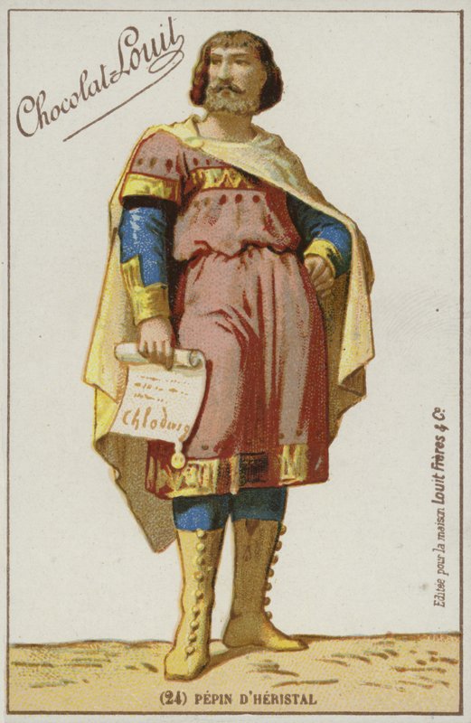 Pepin dHeristal by French School