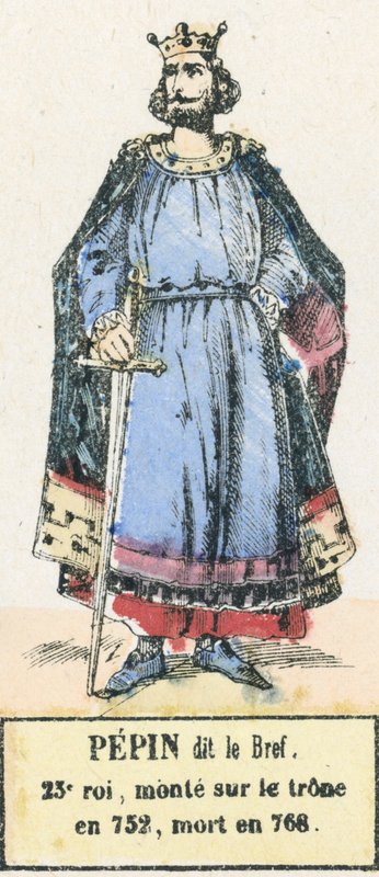 Pepin dit le Bref, 23. kral, 752