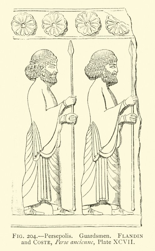 Persepolis, Muhafızlar by French School
