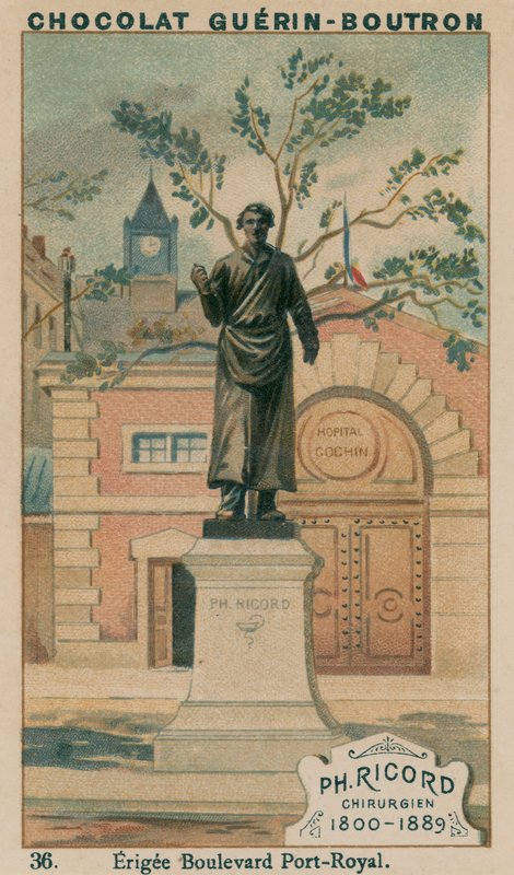 Doktor Ricord, Cerrah, 1800-1889, Erigee Bulvarı Port-Royal by French School