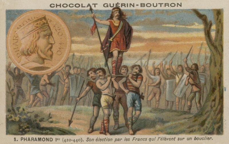 Frankların Kralı I. Pharamond by French School