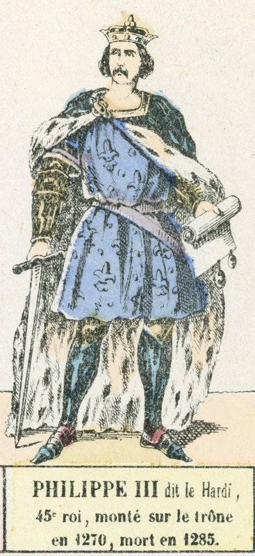 Philippe III dit le Bold, 45. kral, 1270