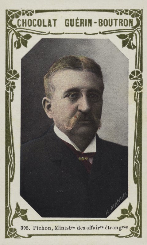 Pichon, Dışişleri Bakanı (renkli fotoğraf) by French School