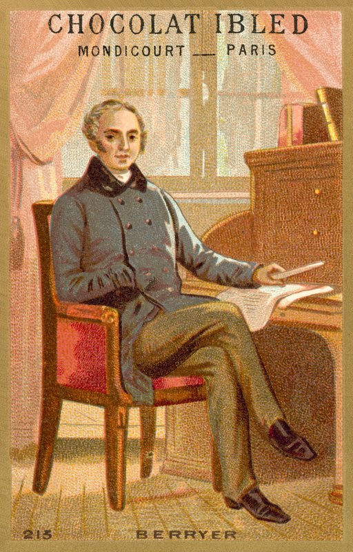 Pierre-Antoine Berryer, Fransız avukat ve politikacı (chromolitho) by French School