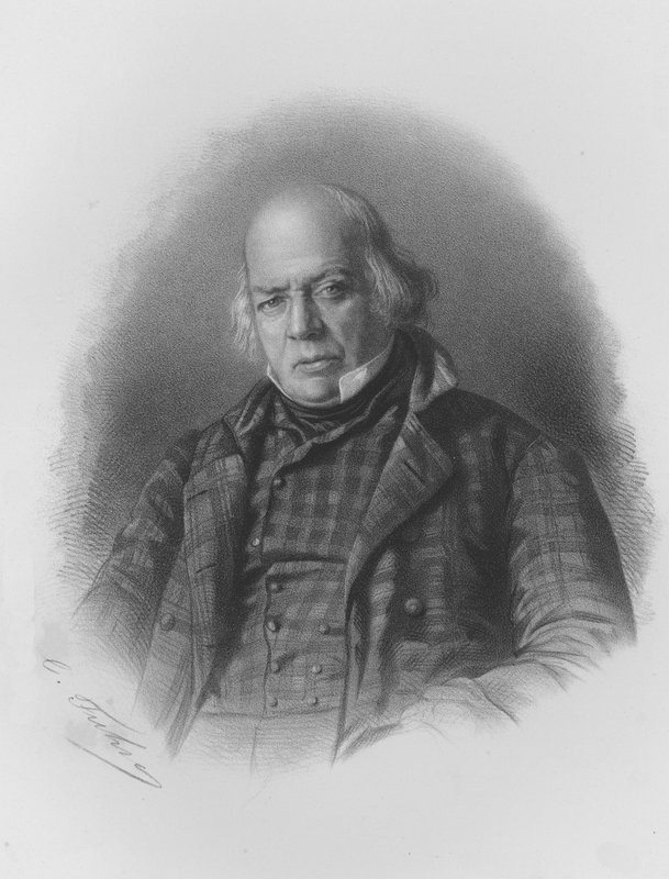 Pierre Jean de Beranger by French School