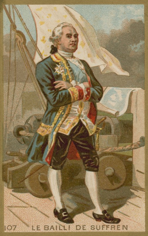 Pierre Andre de Suffren, Fransız amiral by French School