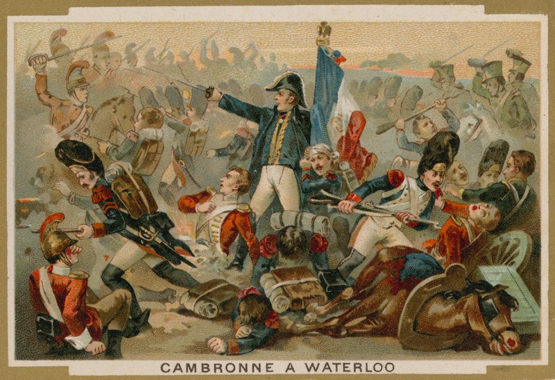 Pierre Cambronne, Fransız general, Waterloo Savaşı