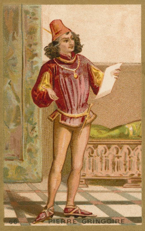 Pierre Gringoire, Fransız şair ve oyun yazarı by French School