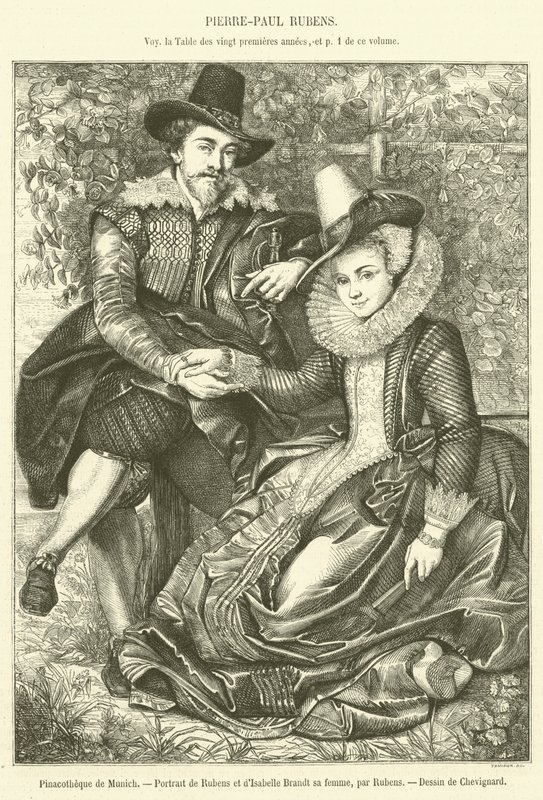 Münih Pinacothek, Rubens ve Isabelle Brandt