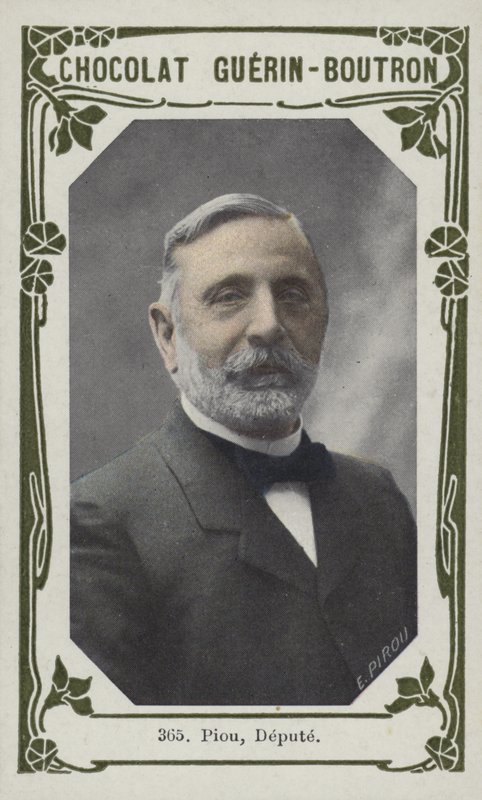 Piou, Milletvekili (renkli fotoğraf) by French School