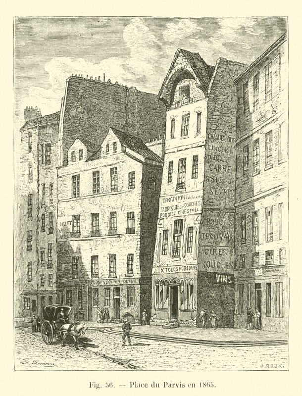 1865 yılında du Parvis yerleştirin by French School