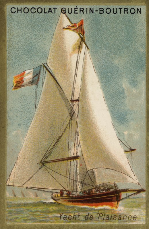 Zevk yatı (chromolitho) by French School