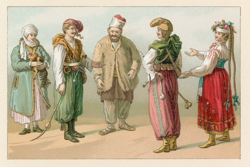 Polonya Kostüm by French School