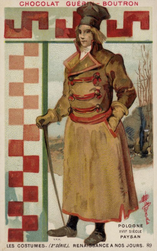 Polonyalı köylü, 17. yüzyıl by French School