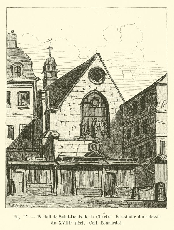 Saint-Denis de la Chartre Portalı, Coll Bonnardot