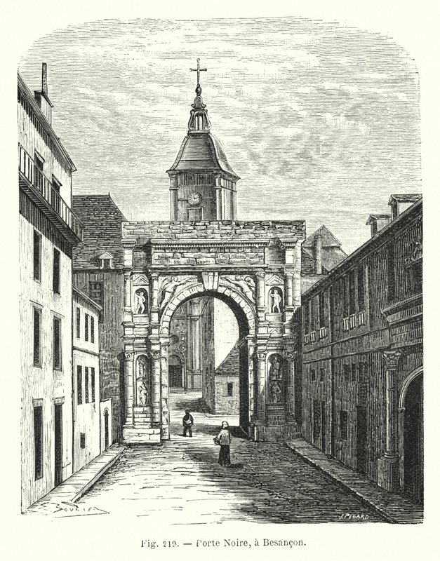 Kara Kapı, Besancon