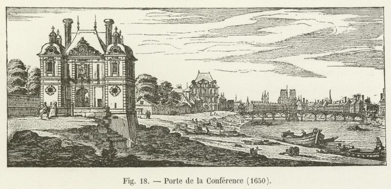 Porte de la Konferansı, 1650 by French School