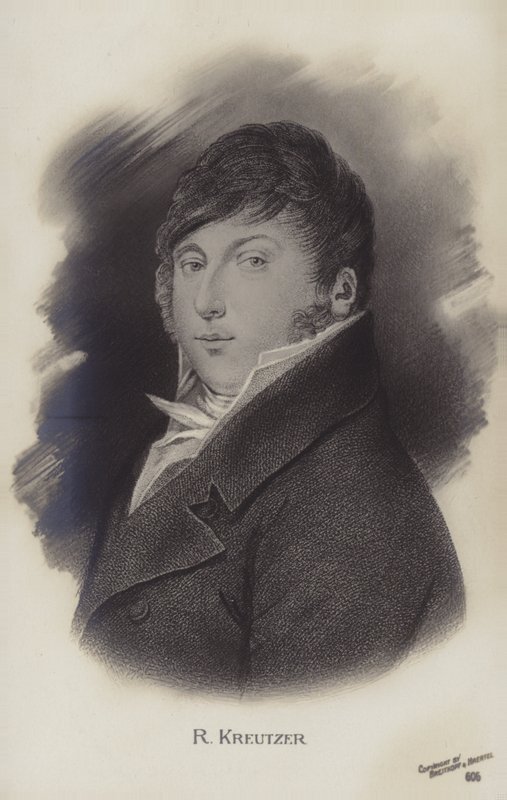 Rodolphe Kreutzer'in Portresi by French School